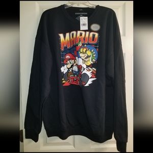 Men's Nintendo Super Mario Kart Racer Graphic Sweatshirt XXL